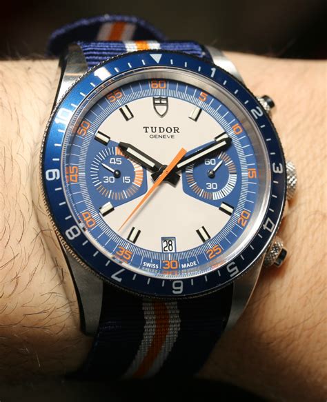 tudor heritage chrono blue 70330b|tudor heritage chronograph blue.